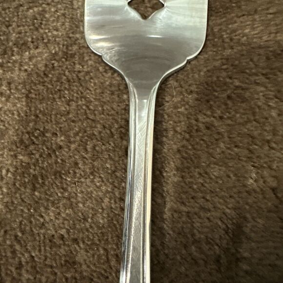 Oneida SUMMER MIST AUTUMN GLOW Cold Meat Serving Fork Wm A Rogers 8.5” - Picture 4 of 10